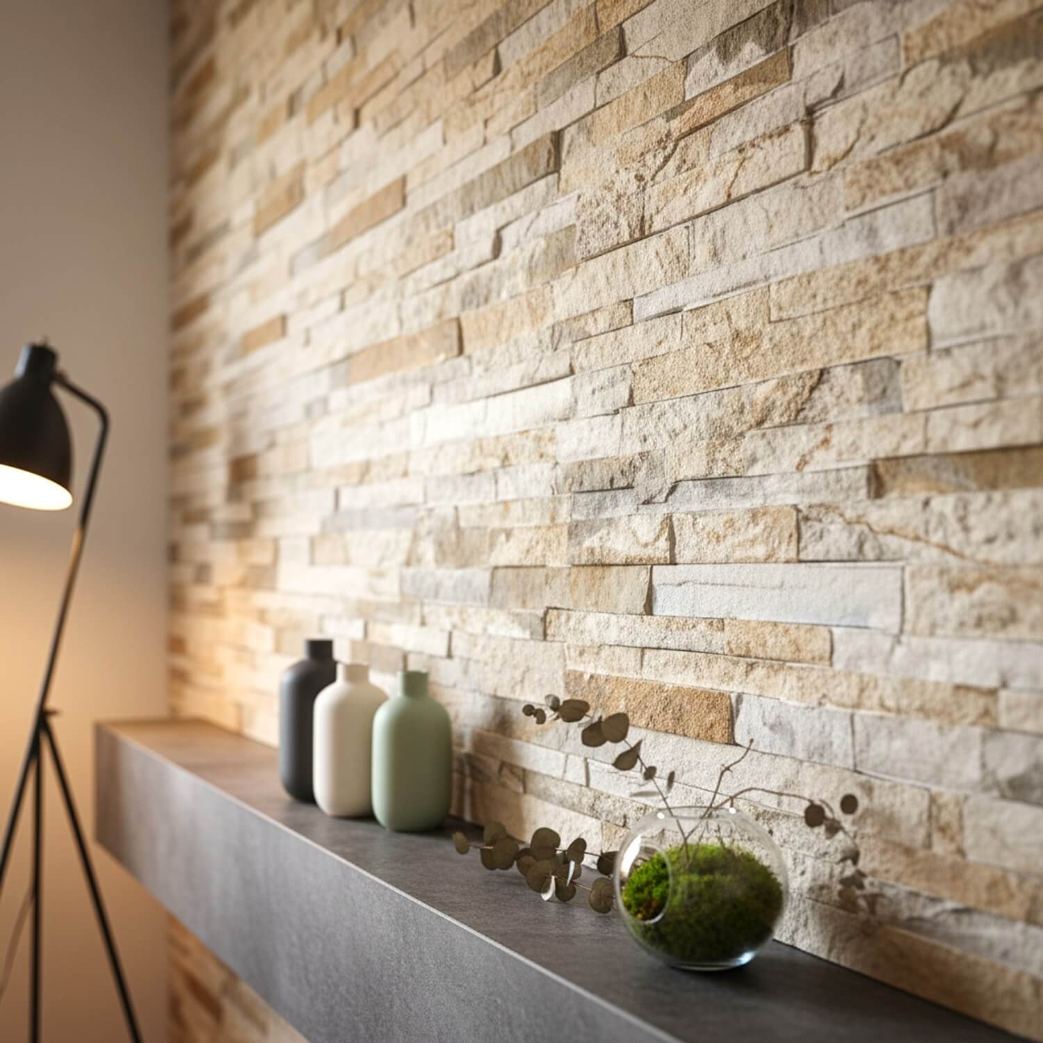 Sable 3D Faux Stone Wall Panel – Decorative Styrofoam Stone Effect