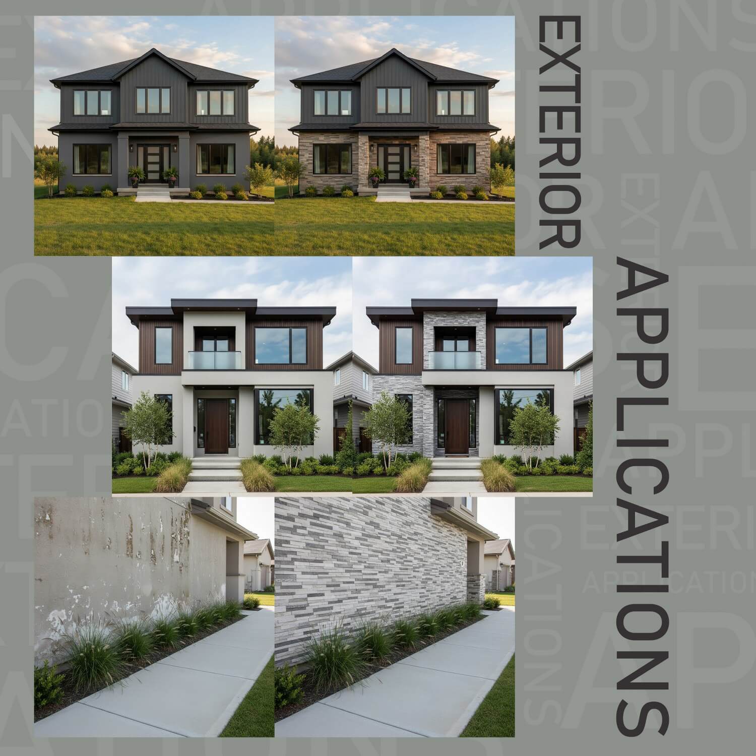 Terrastone 3D Faux Stone Wall Panel – Decorative Styrofoam Stone Effect
