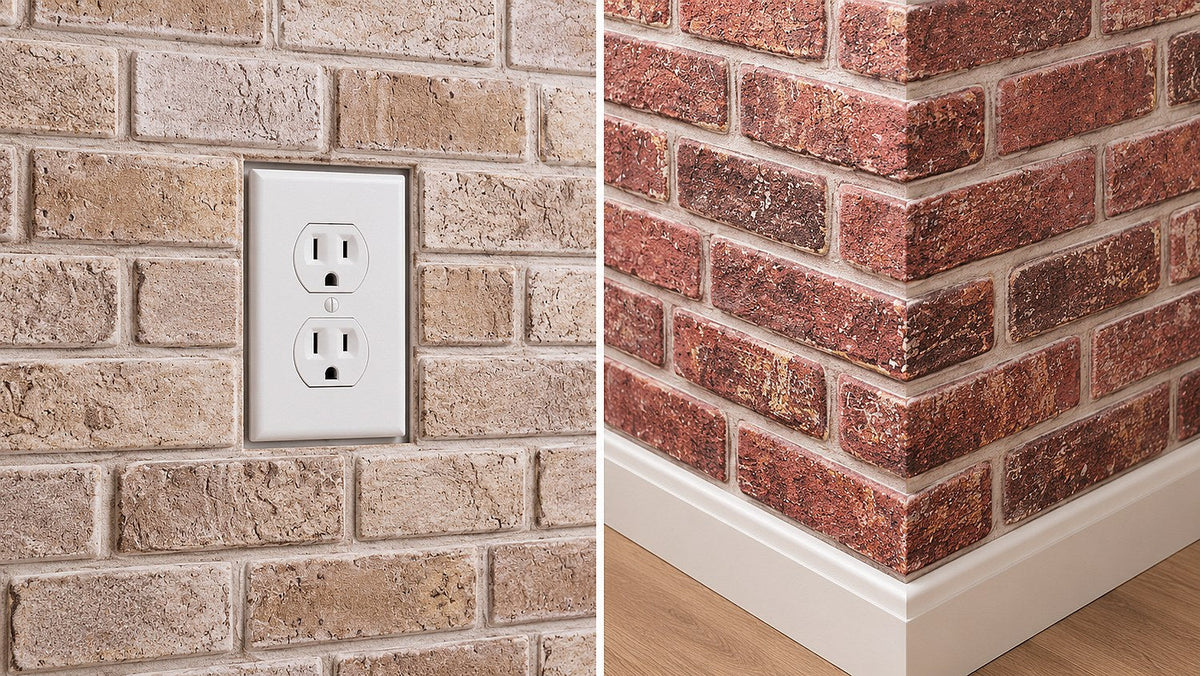 How to Cut Faux Panels Around Outlets and Corners