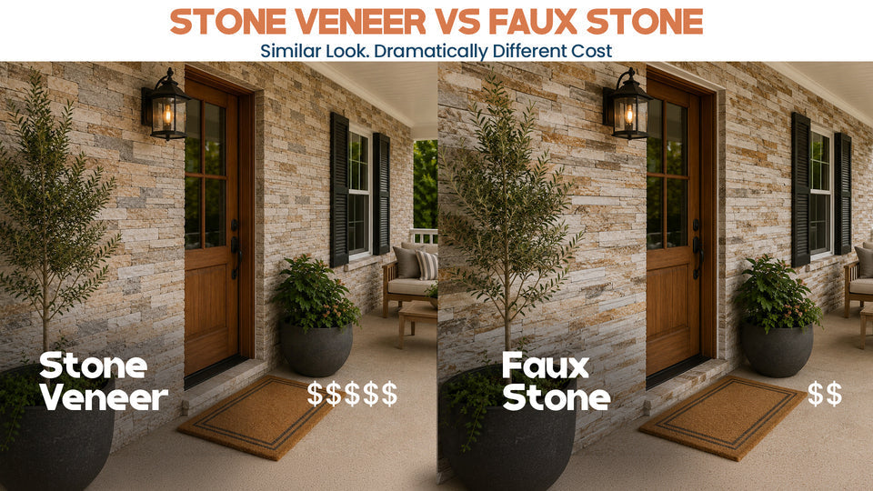 Stone Veneer Cost vs. Faux Stone Panels: A Budget Guide for Homeowners