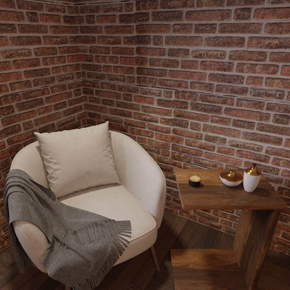 Vermilion 3D Faux Brick Wall Panel – Decorative Styrofoam Brick Effect