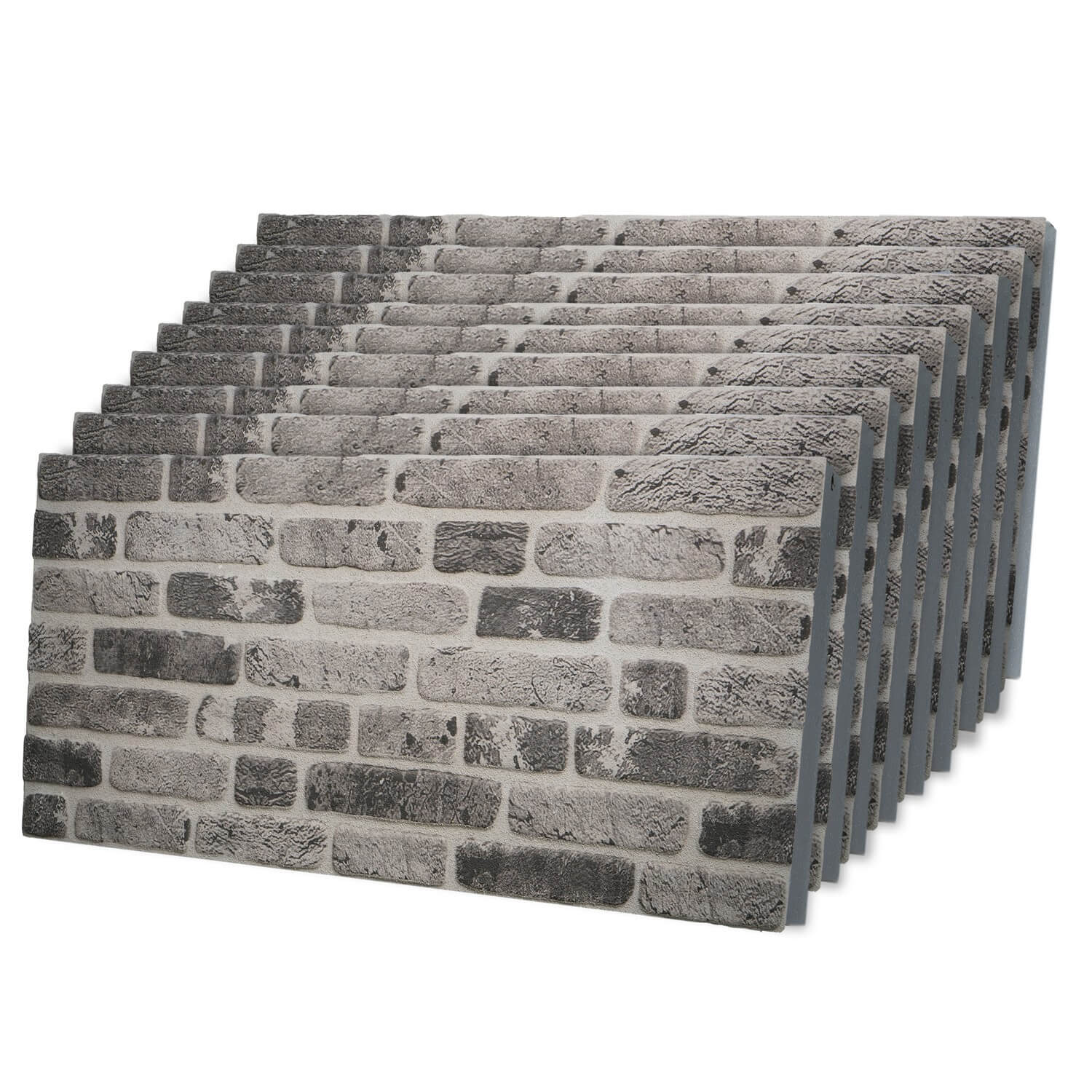 Shadowstone 3D Faux Brick Wall Panel – Decorative Styrofoam Brick Effect