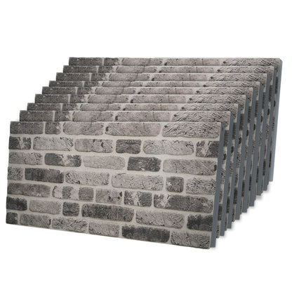 Shadowstone 3D Faux Brick Wall Panel – Decorative Styrofoam Brick Effect
