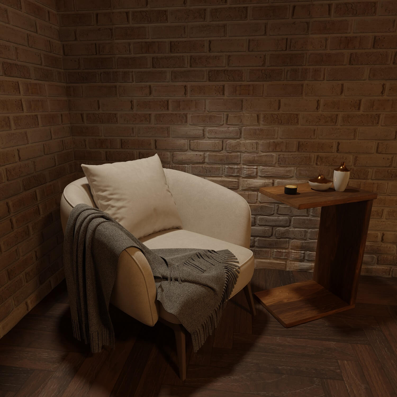 Sandstone 3D Faux Brick Wall Panel – Decorative Styrofoam Brick Effect