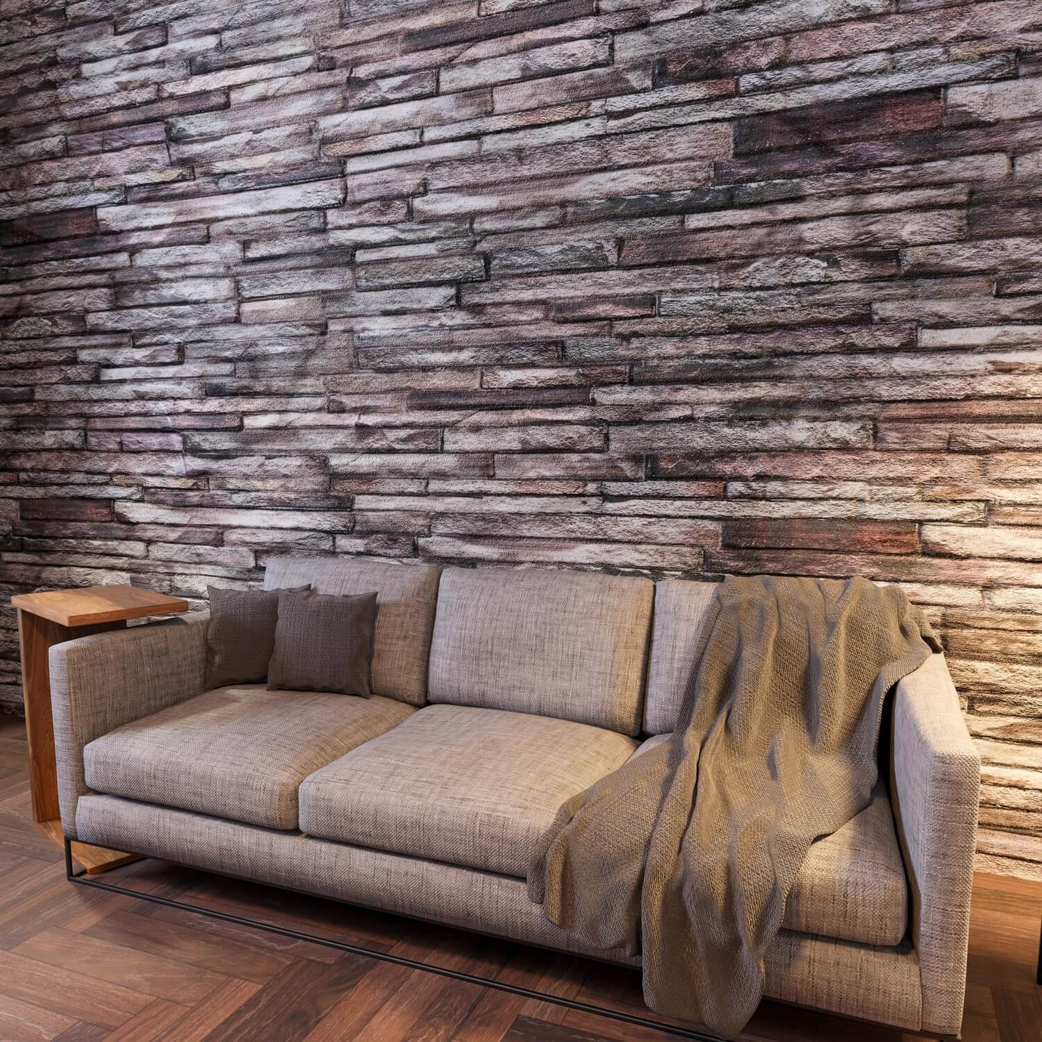 Gemstone 3D Faux Stone Wall Panel – Decorative Styrofoam Stone Effect