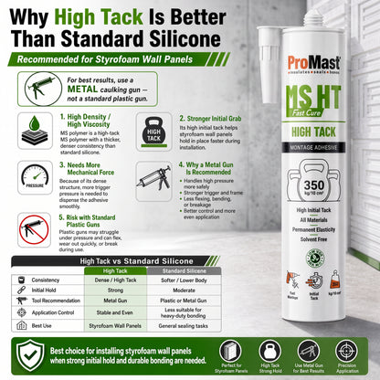 High Tack Fast Cure Montage Adhesive