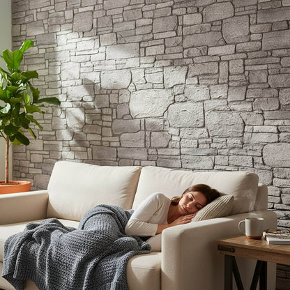 Limestone 3D Faux Stone Wall Panel – Decorative Styrofoam Stone Effect