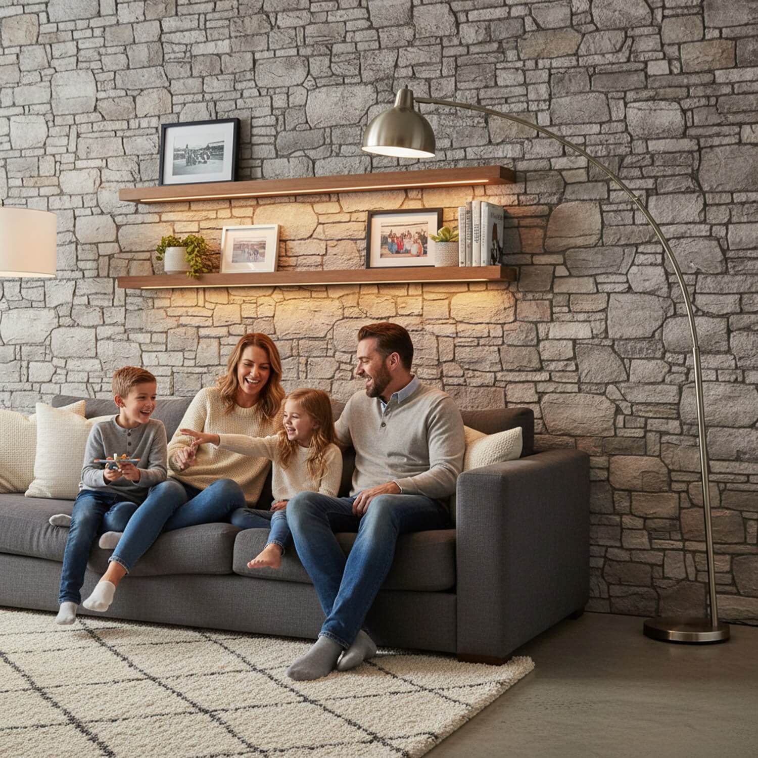 Limestone 3D Faux Stone Wall Panel – Decorative Styrofoam Stone Effect