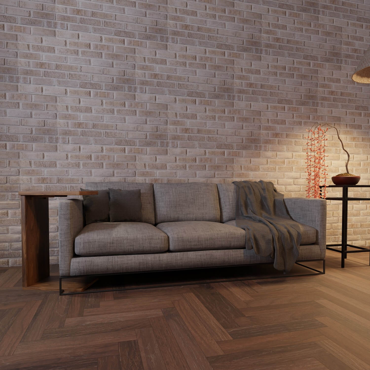Sandstone 3D Faux Brick Wall Panel – Decorative Styrofoam Brick Effect