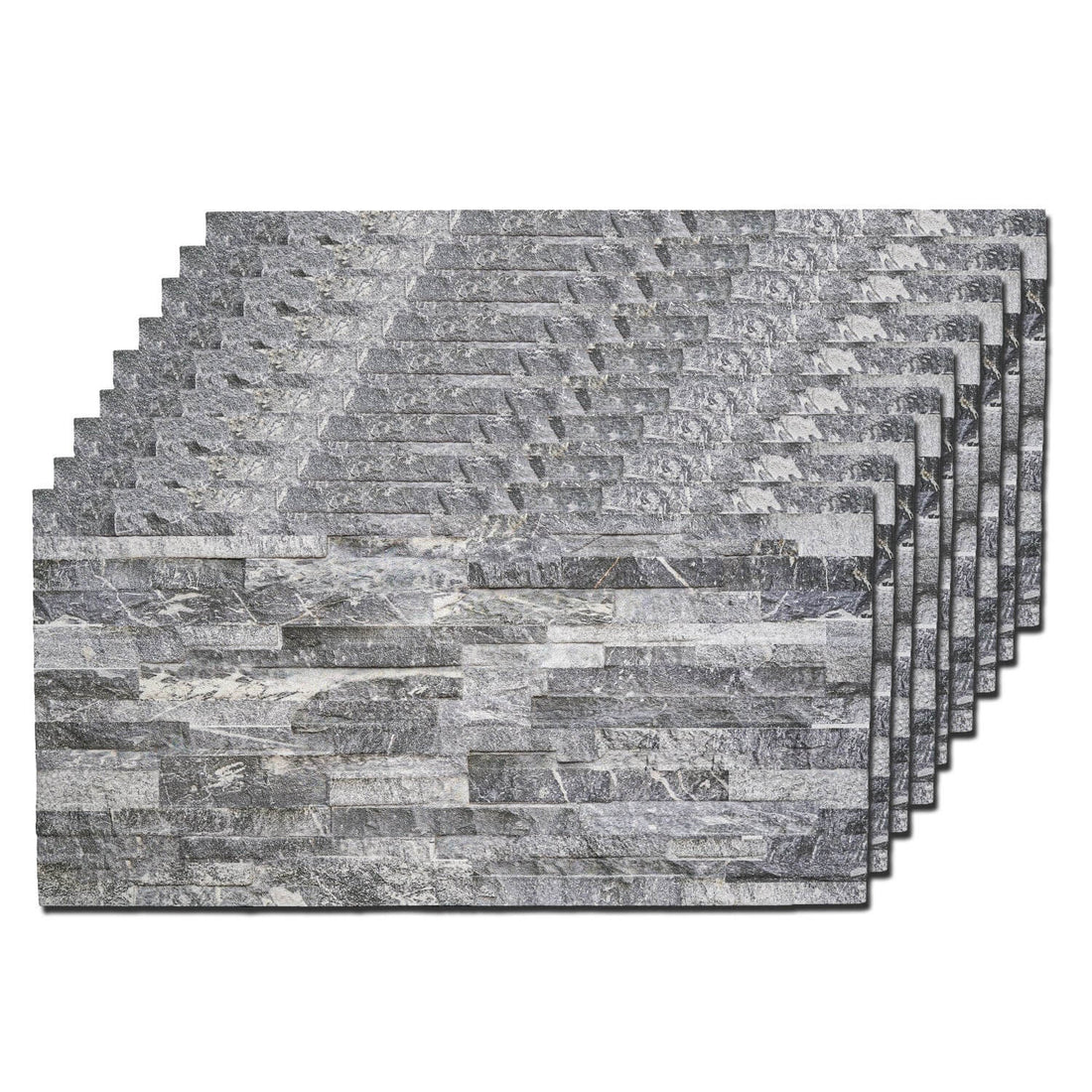 Graphite 3D Faux Stone Wall Panel – Decorative Styrofoam Stone Effect