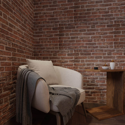 Vermilion 3D Faux Brick Wall Panel – Decorative Styrofoam Brick Effect