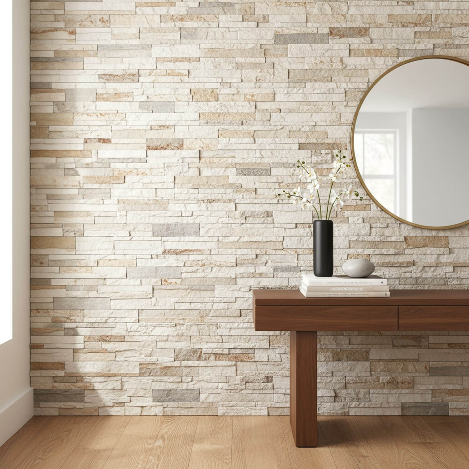 Sable 3D Faux Stone Wall Panel – Decorative Styrofoam Stone Effect