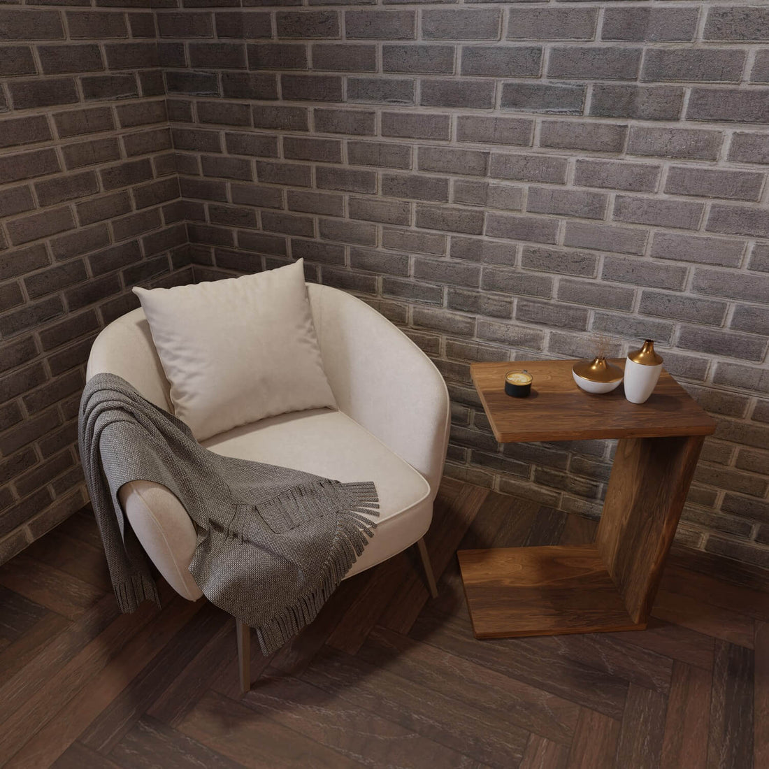Silverstone 3D Faux Brick Wall Panel – Decorative Styrofoam Brick Effect