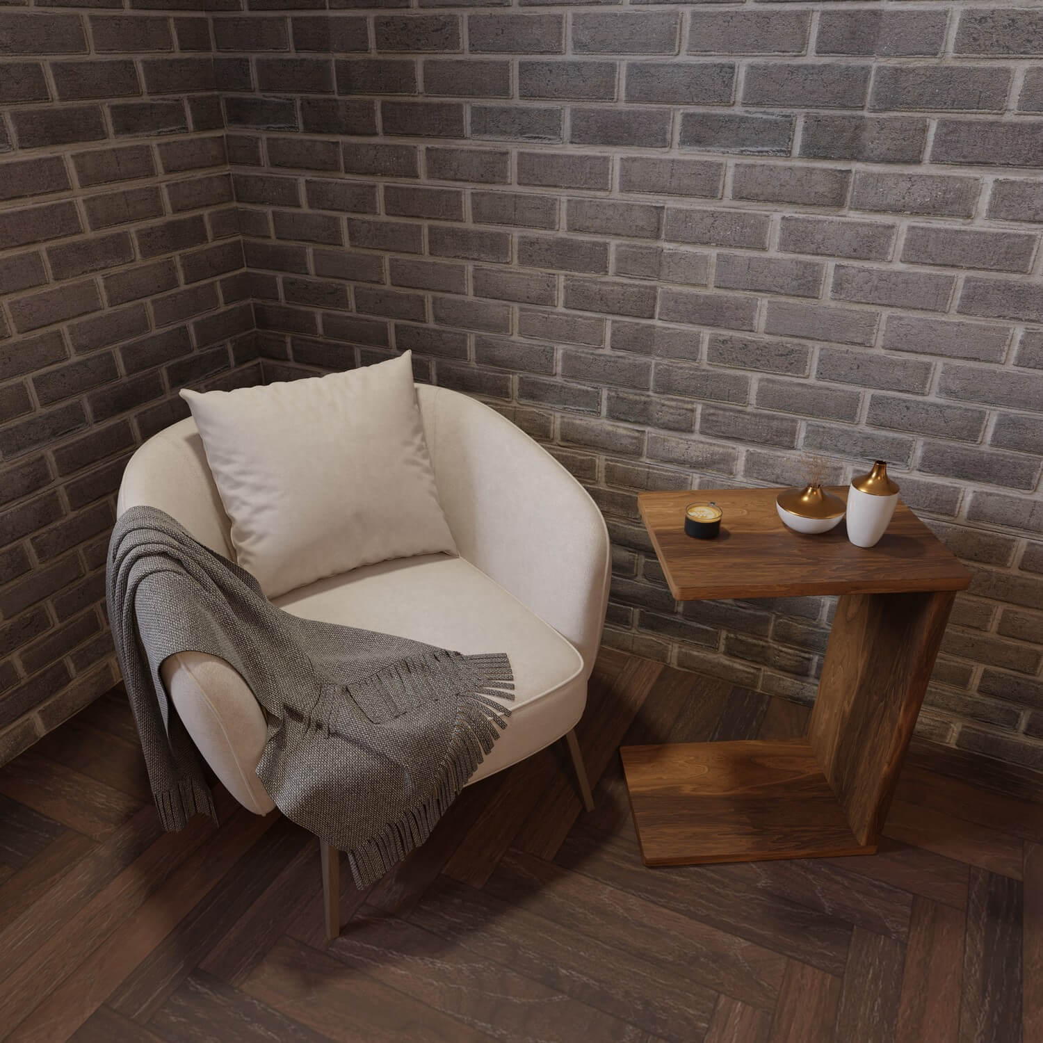 Silverstone 3D Faux Brick Wall Panel – Decorative Styrofoam Brick Effect