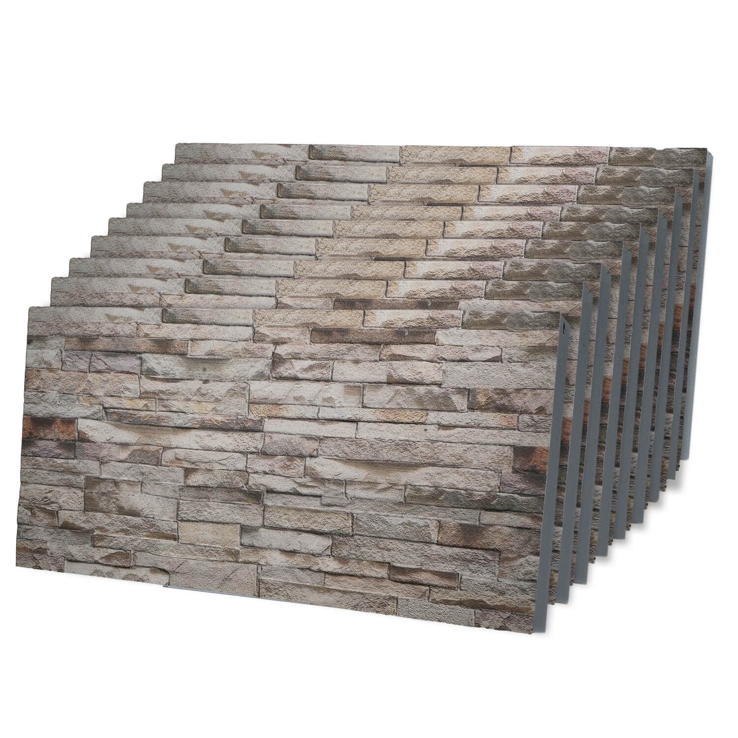 Gemstone 3D Faux Stone Wall Panel – Decorative Styrofoam Stone Effect