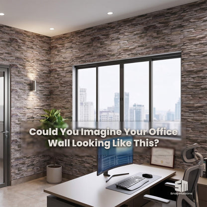 Textured faux ledger stone styrofoam wall paneling for modern accent walls