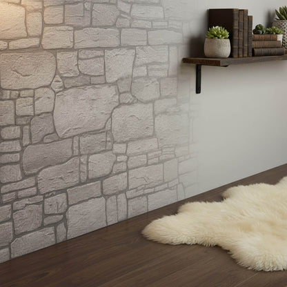 Limestone 3D Faux Stone Wall Panel – Decorative Styrofoam Stone Effect