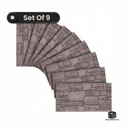 Limestone rustic grey stone texture styrofoam accent wall panel