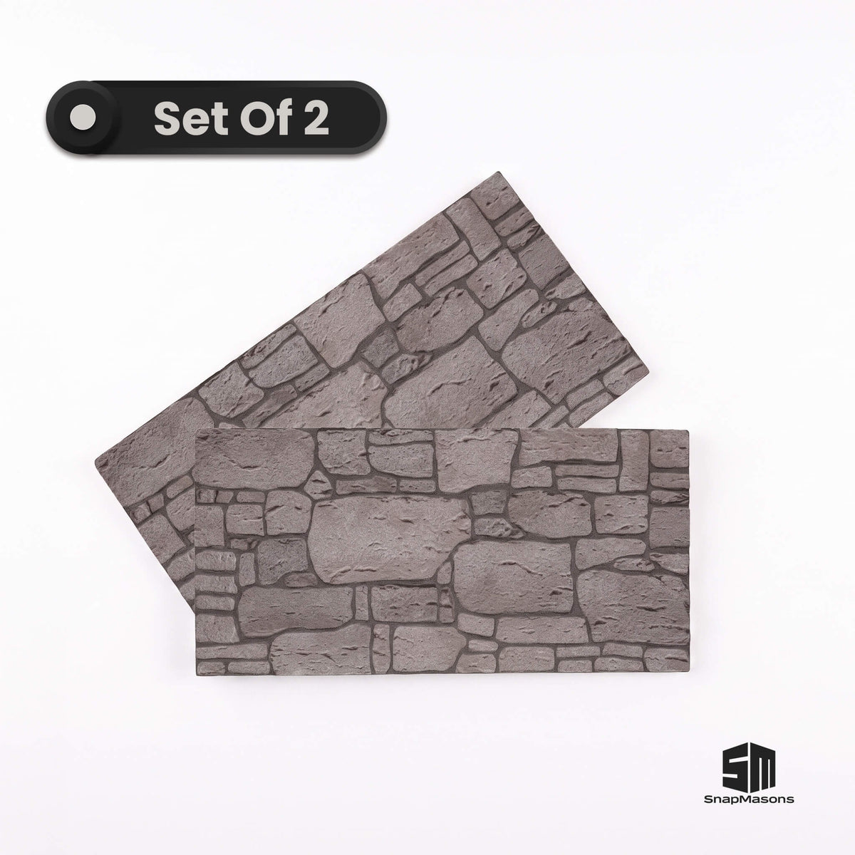 Easy to install 3D faux limestone stone styrofoam wall paneling