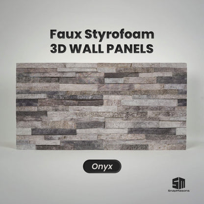 Onyx 3D Faux Stone Wall Panel