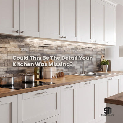 Textured faux ledger stone styrofoam wall panel for feature walls