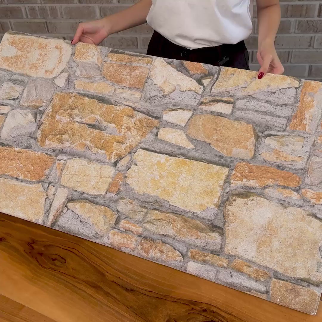 rustic video display
