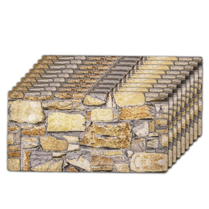 Rustic 3D Faux Stone Wall Panel – Decorative Styrofoam Stone Effect