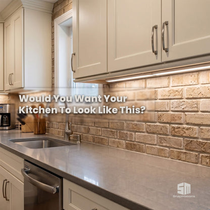 Textured faux stone look styrofoam wall panel for feature walls