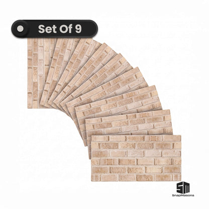 Sandstone rustic stone texture styrofoam accent wall panel