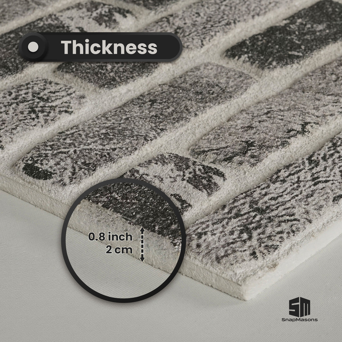 Decorative Shadowstone faux stone styrofoam panel for home interiors