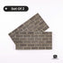 Realistic stone effect styrofoam 3D wall panel for living room