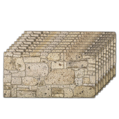 Travertine 3D Faux Stone Wall Panel – Decorative Styrofoam Stone Effect