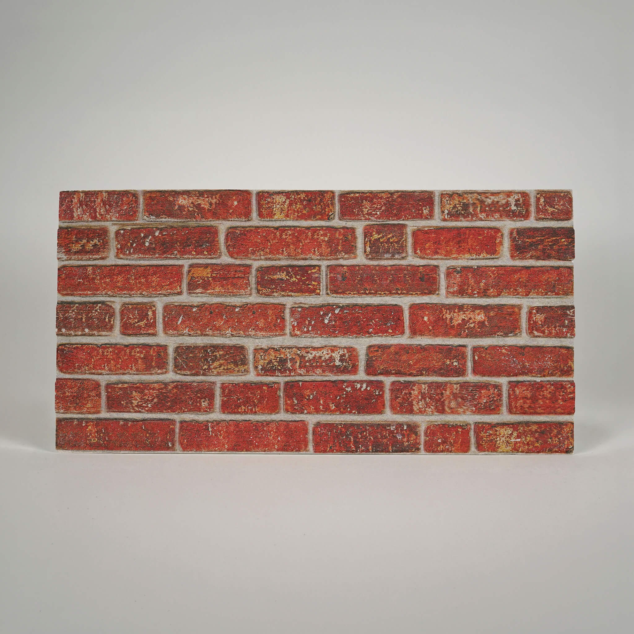 Vermilion 3D faux brick styrofoam wall panel for rustic interior decor